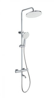 Душевая стойка Wonzon & Woghand INN 3 WW-B3065-T1-CR с термостатом хром